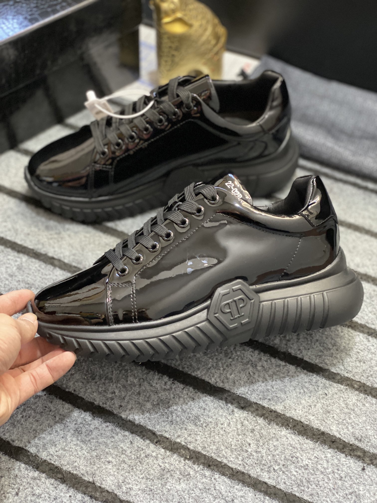 Philipp Plein #427 Hombres zapatos casuales de moda