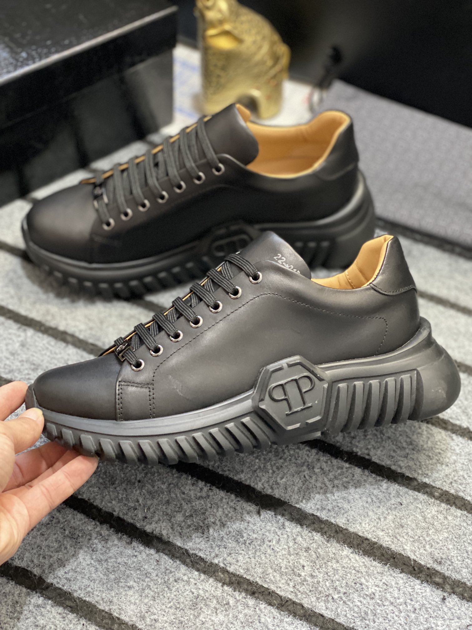 Philipp Plein #512 Hombres zapatos casuales de moda