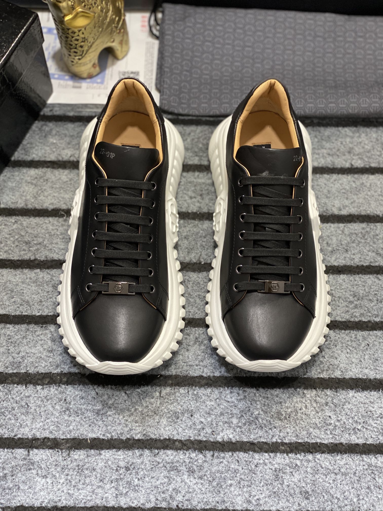 Philipp Plein #522 Hombres zapatos casuales de moda