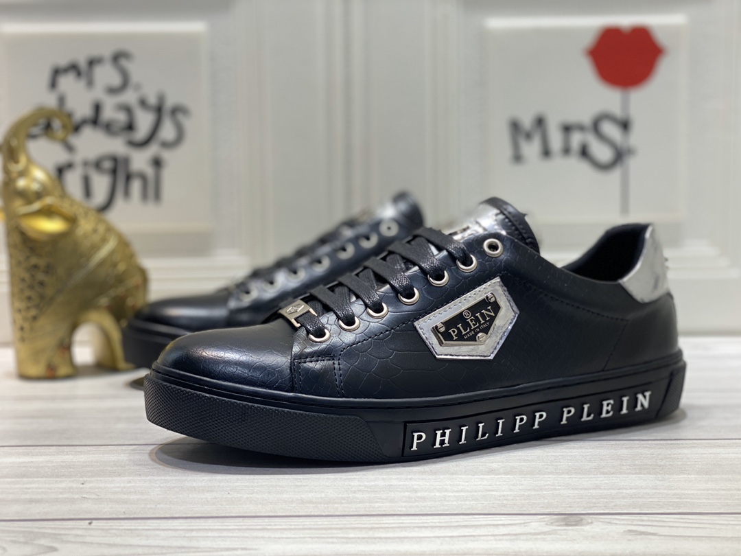 Philipp Plein #573 Hombres zapatos casuales de moda