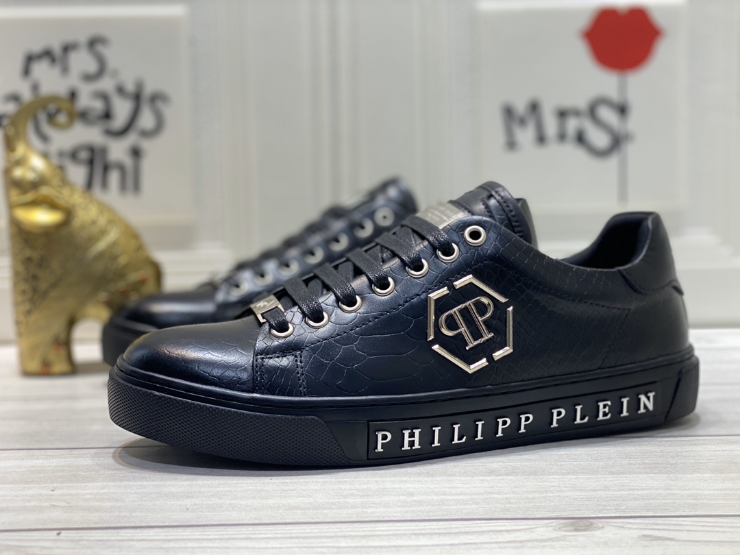 Philipp Plein #581 Hombres zapatos casuales de moda