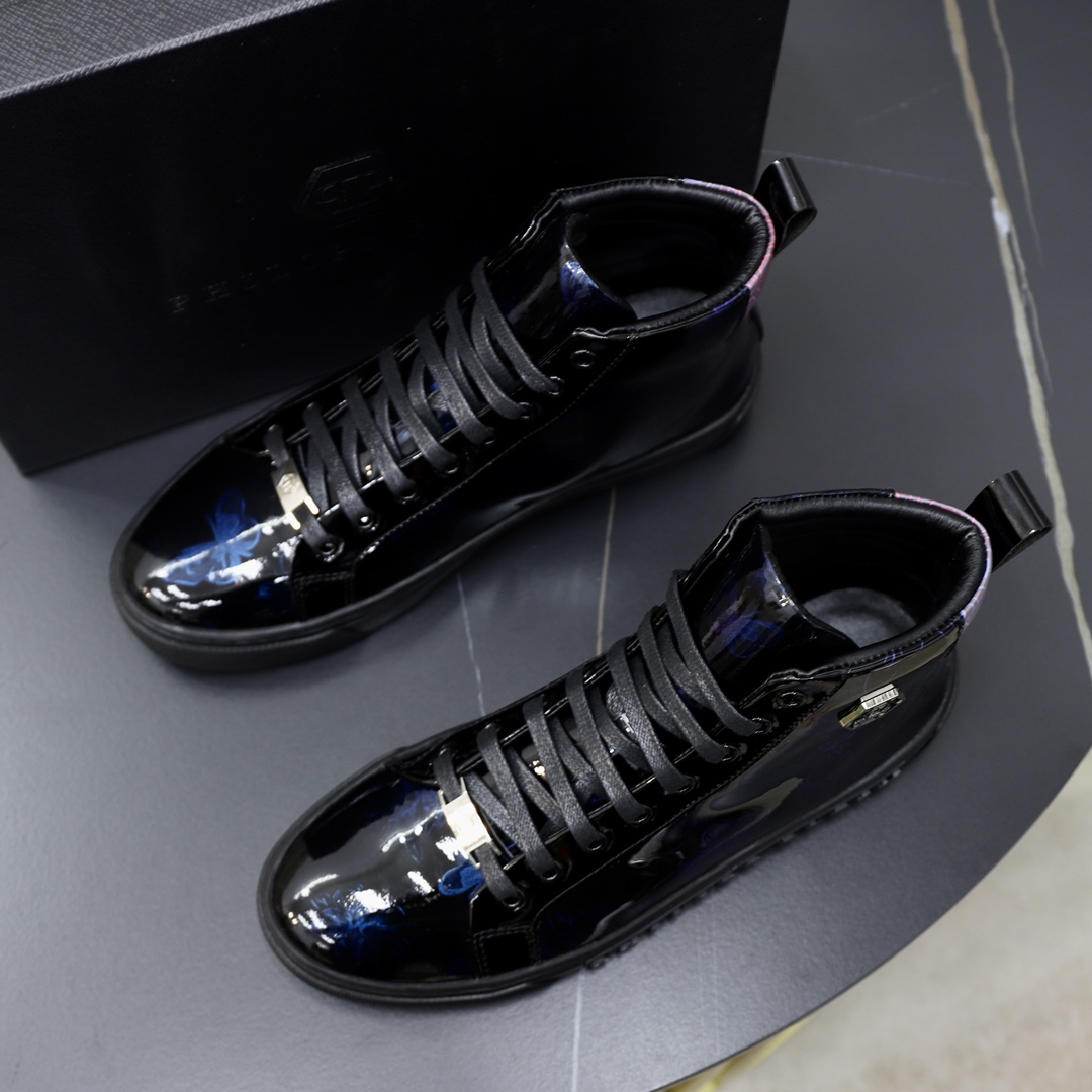 Philipp Plein #2492 Hombres zapatos casuales de moda