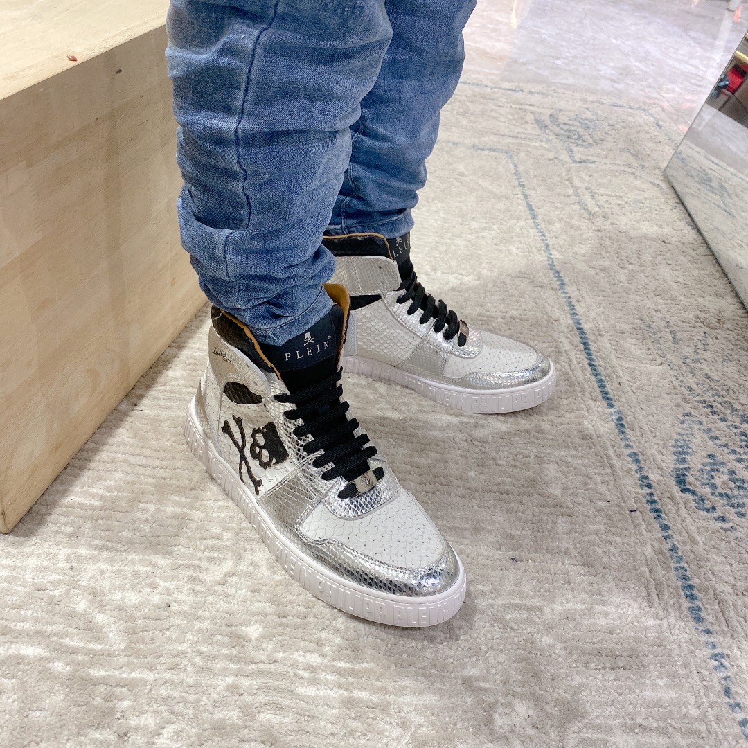 Philipp Plein #8786 Hombres zapatos casuales de moda