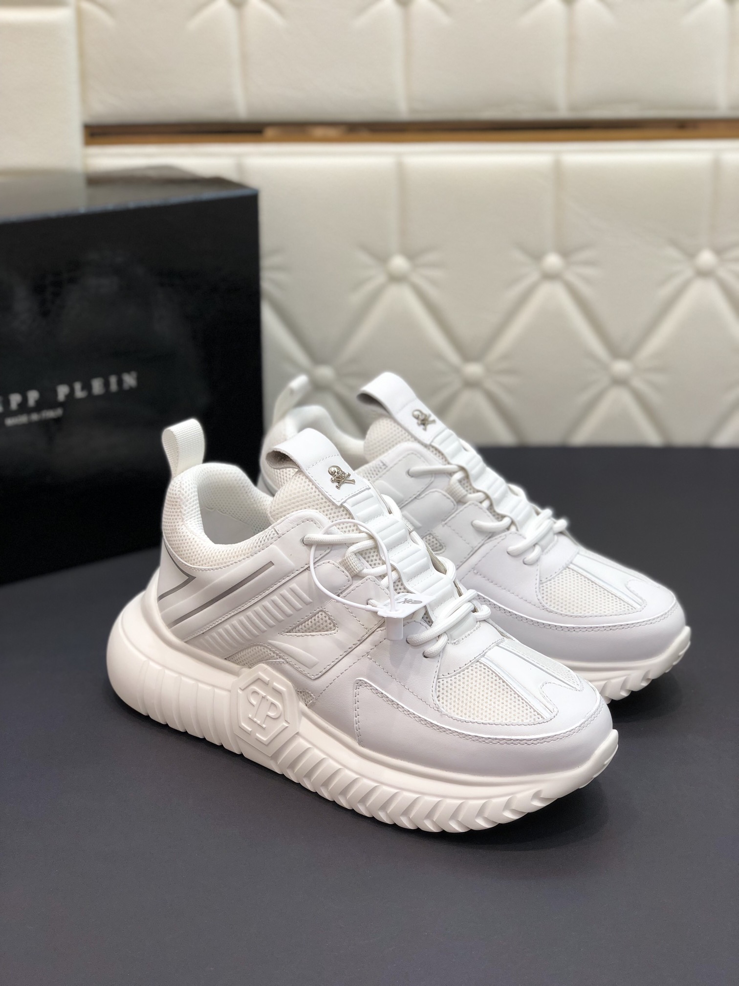 Philipp Plein #18105 zapatos deportivos de moda