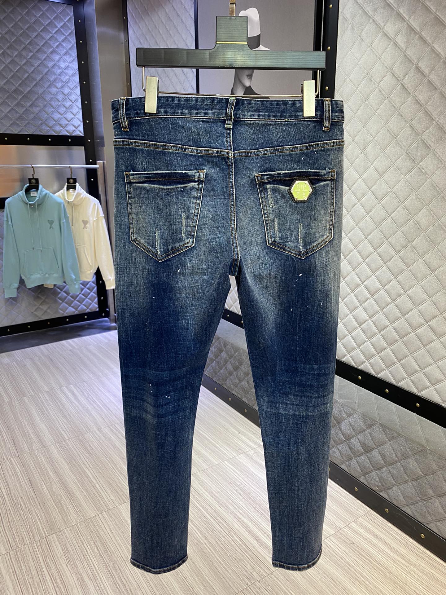 Philipp Plein #53374 Hombres Jeans de moda