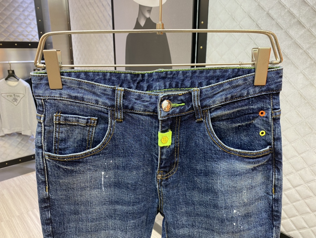 Philipp Plein #53389 Hombres Jeans de moda