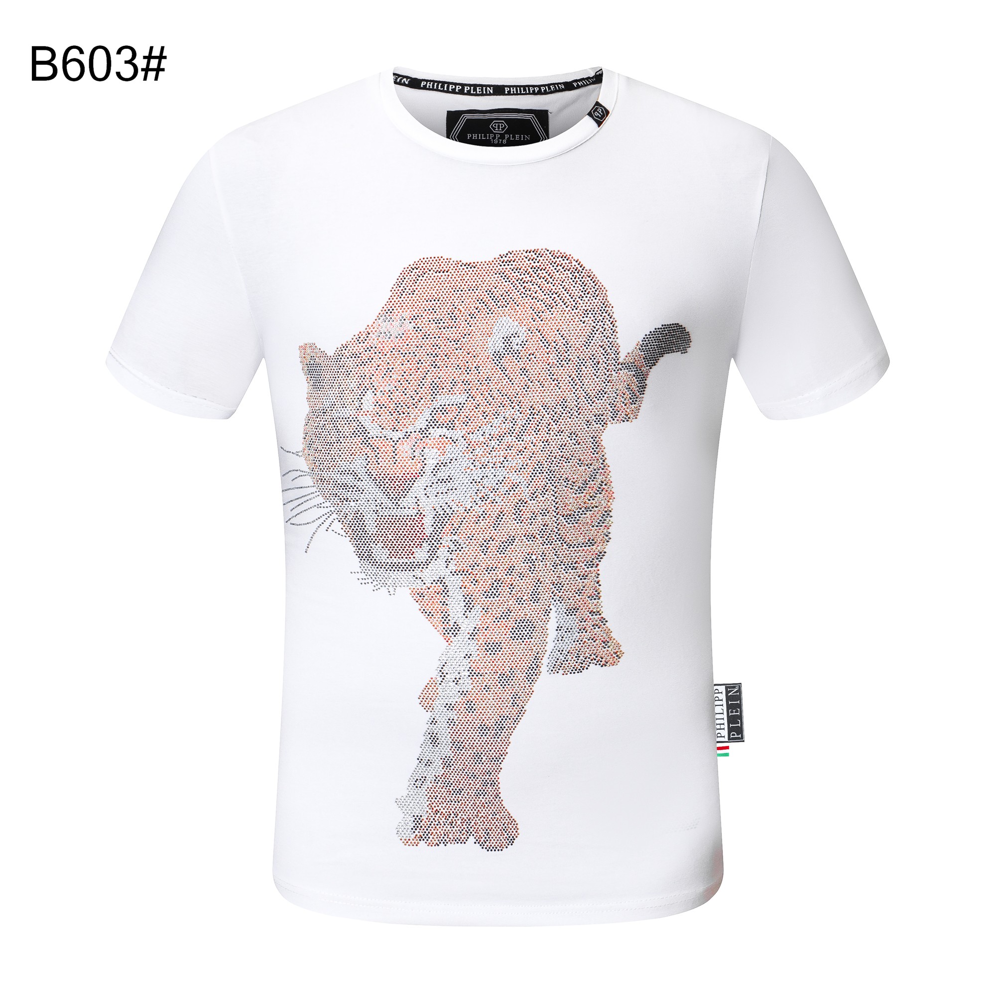 Philipp Plein #53501 Camisetas de moda para hombres