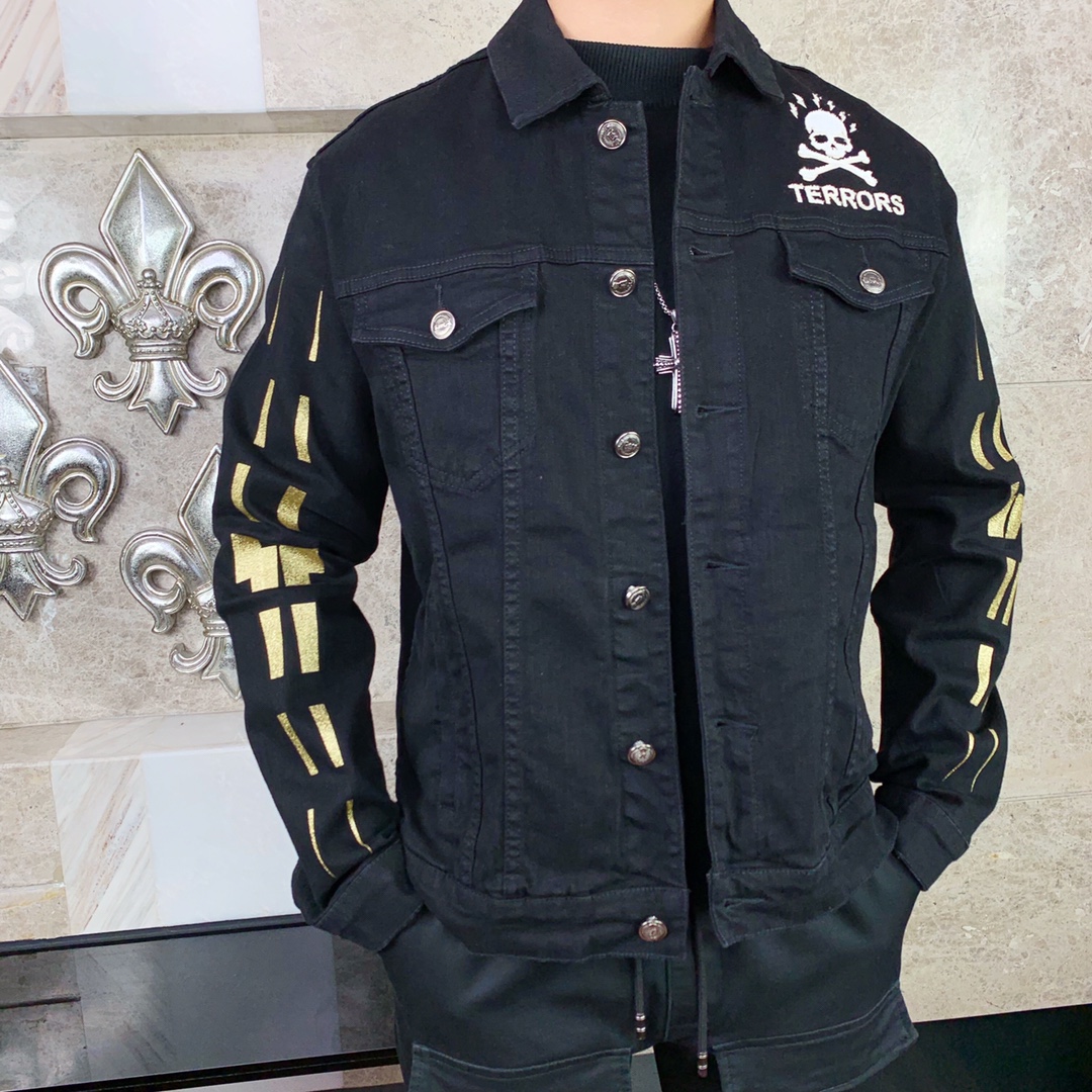 Philipp Plein #54360 Men chaquetas de moda