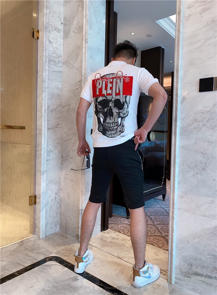 Philipp Plein #54421 Hombres de rastreo de moda