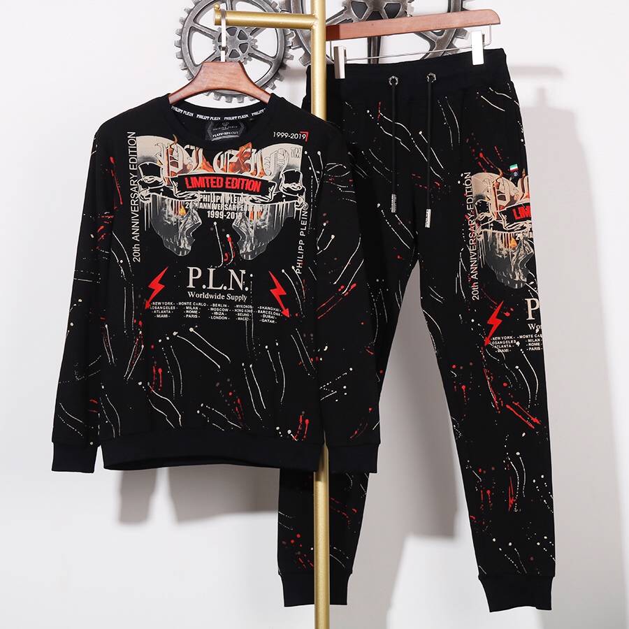 Philipp Plein #54870 Hombres de ruta de moda