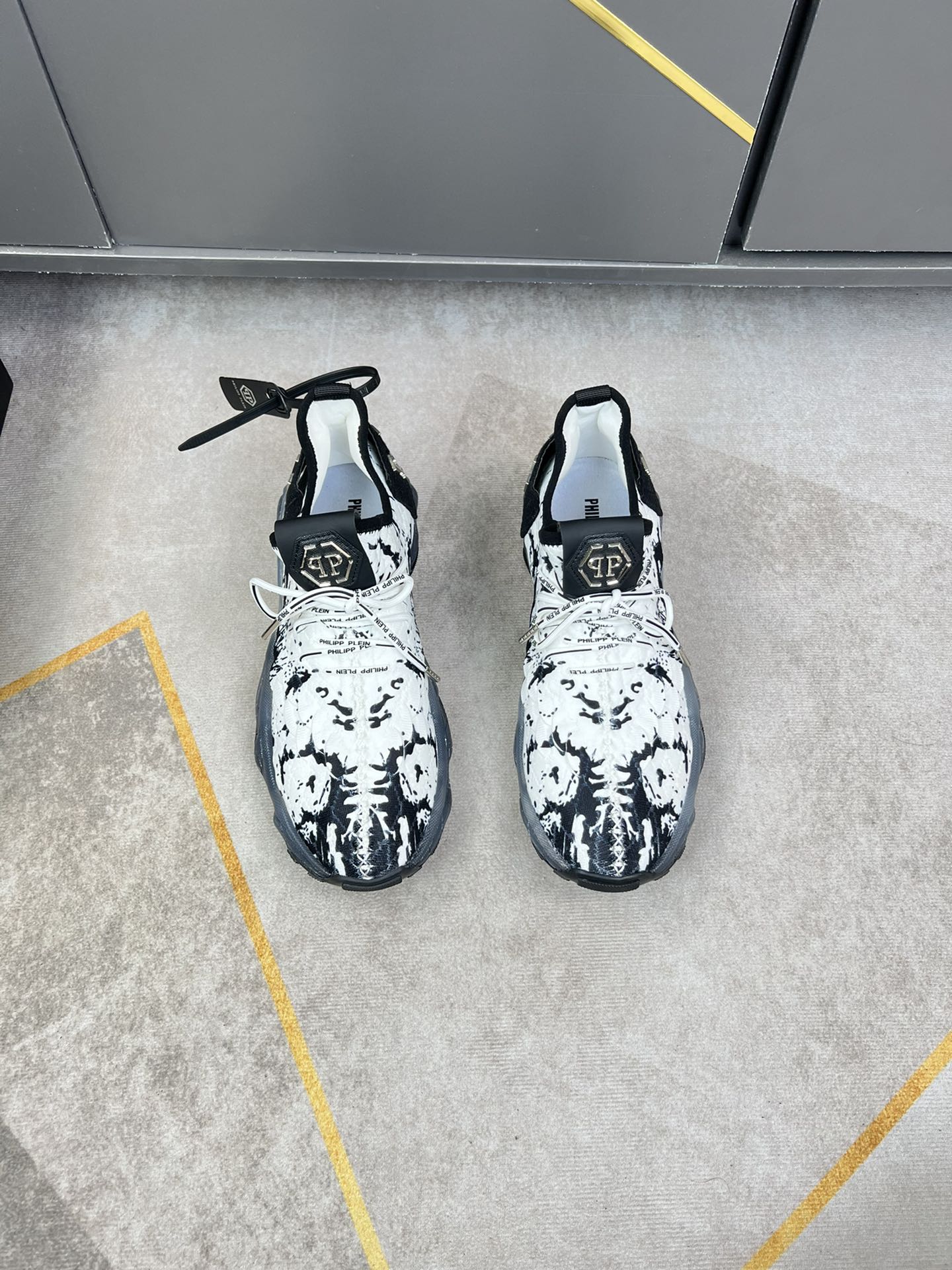 Philipp Plein #55270 Hombres zapatos deportivos de moda