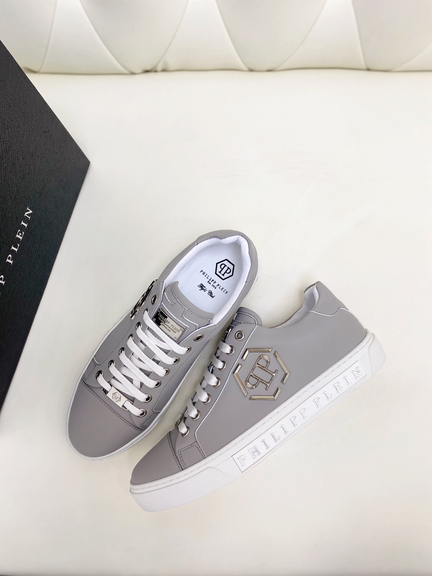 Philipp Plein #55374 Hombres zapatos casuales de moda