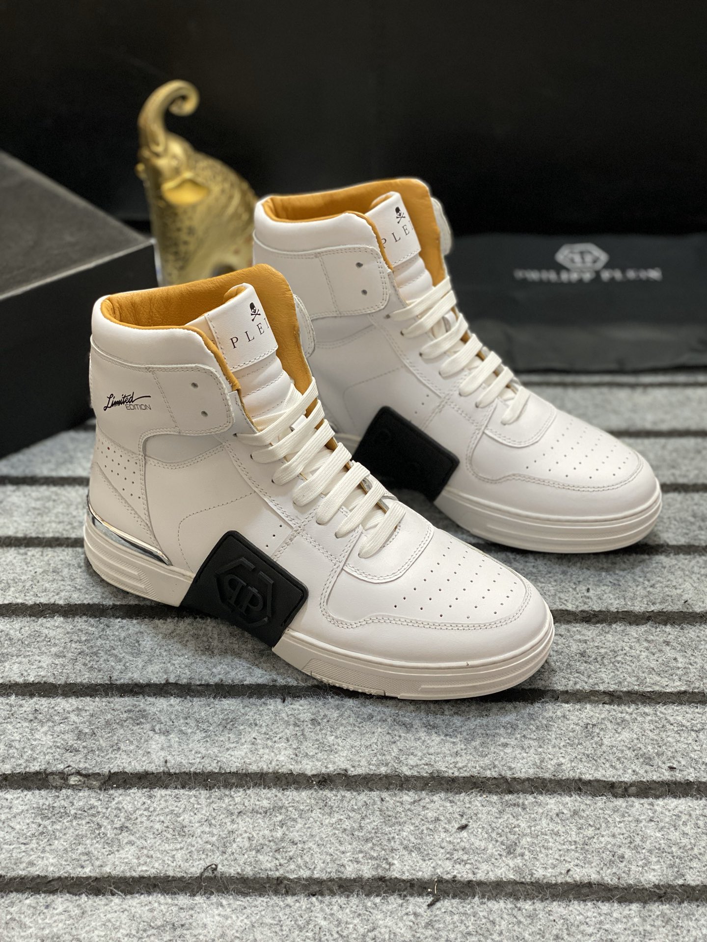 PLOIN PLEIN #55468 Hombres de moda High Tops Zapatos