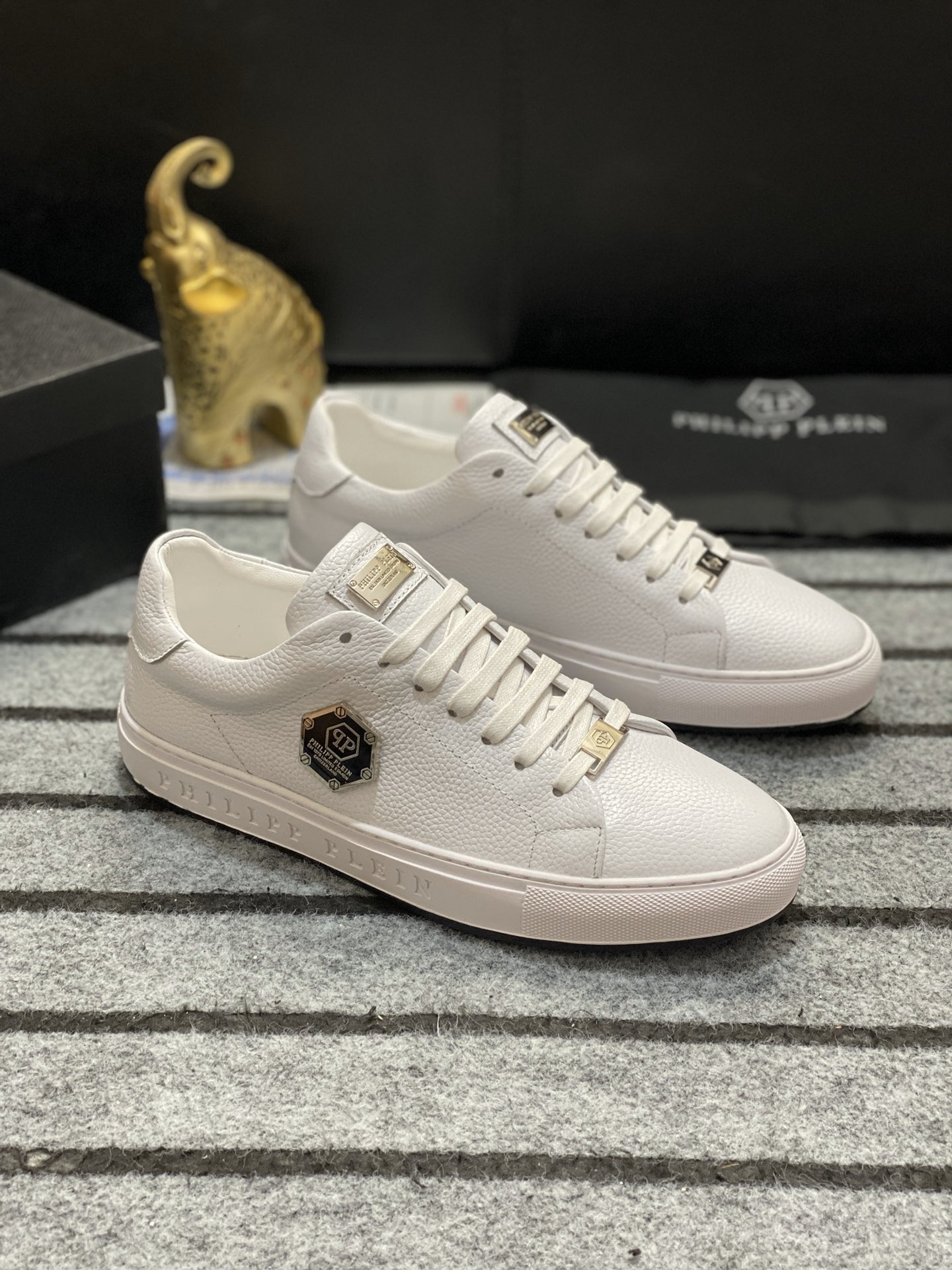 Philipp Plein #55497 Hombres de moda zapatos casuales