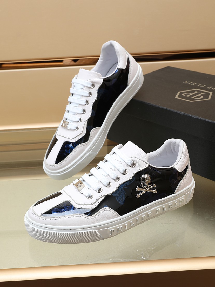 Philipp Plein #55698 Hombres de moda zapatos casuales