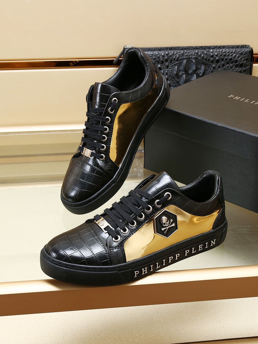 Philipp Plein #55706 Hombres zapatos casuales de moda