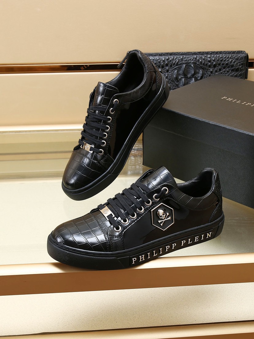 Philipp Plein #55708 Hombres zapatos casuales de moda