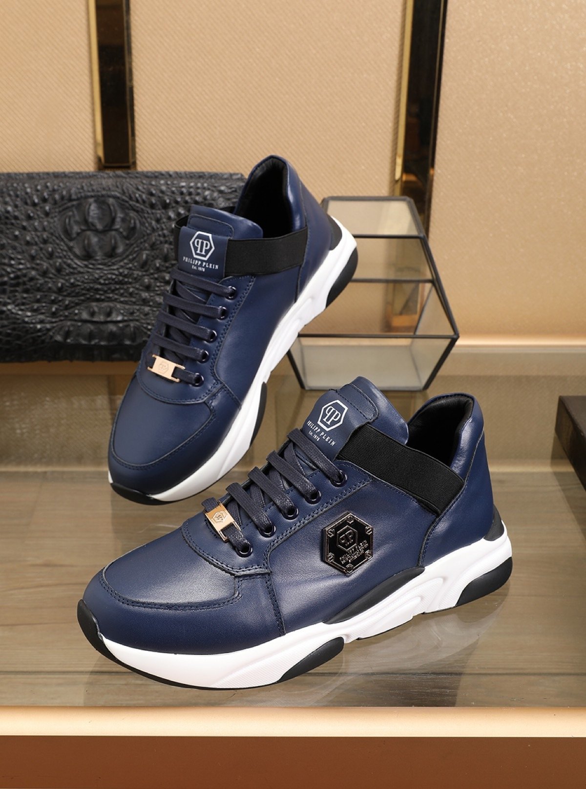 Philipp Plein #755891-1 Zapatos casuales para hombres