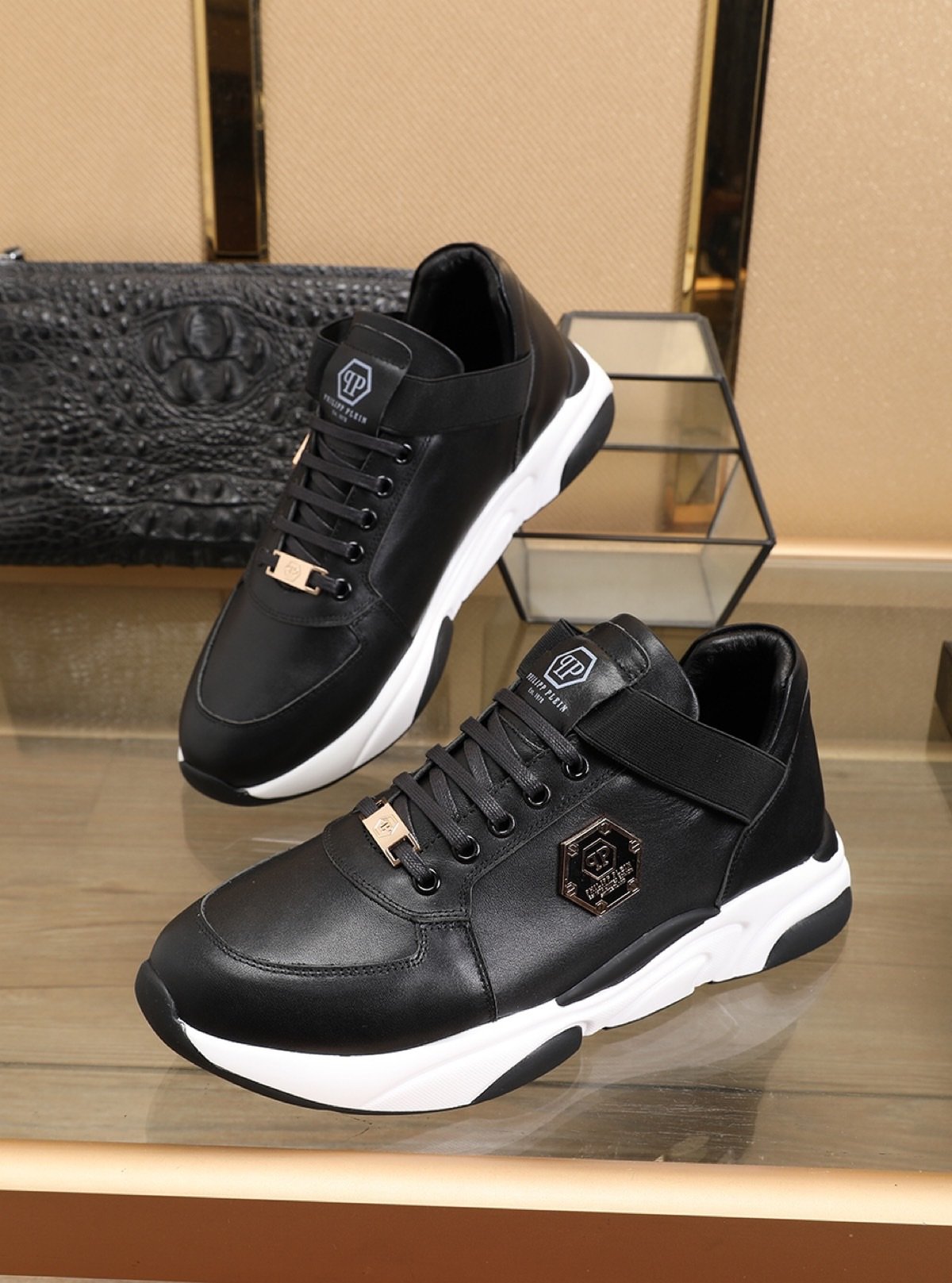 PLAYPT PLEIN #755893-1 Zapatos casuales para hombres