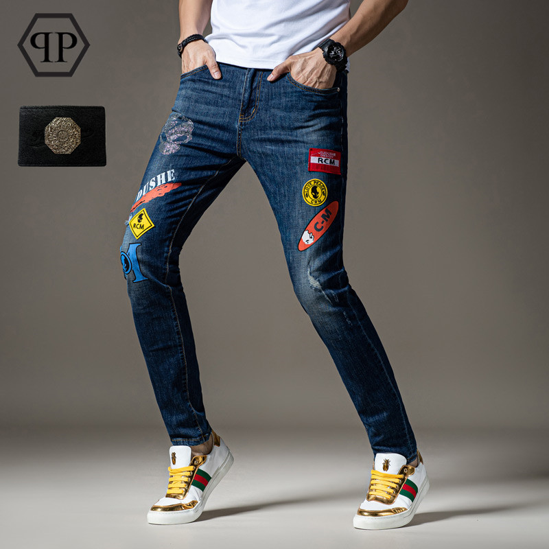 Philipp Plein #783647-1 PP Jeans pantalones para hombres