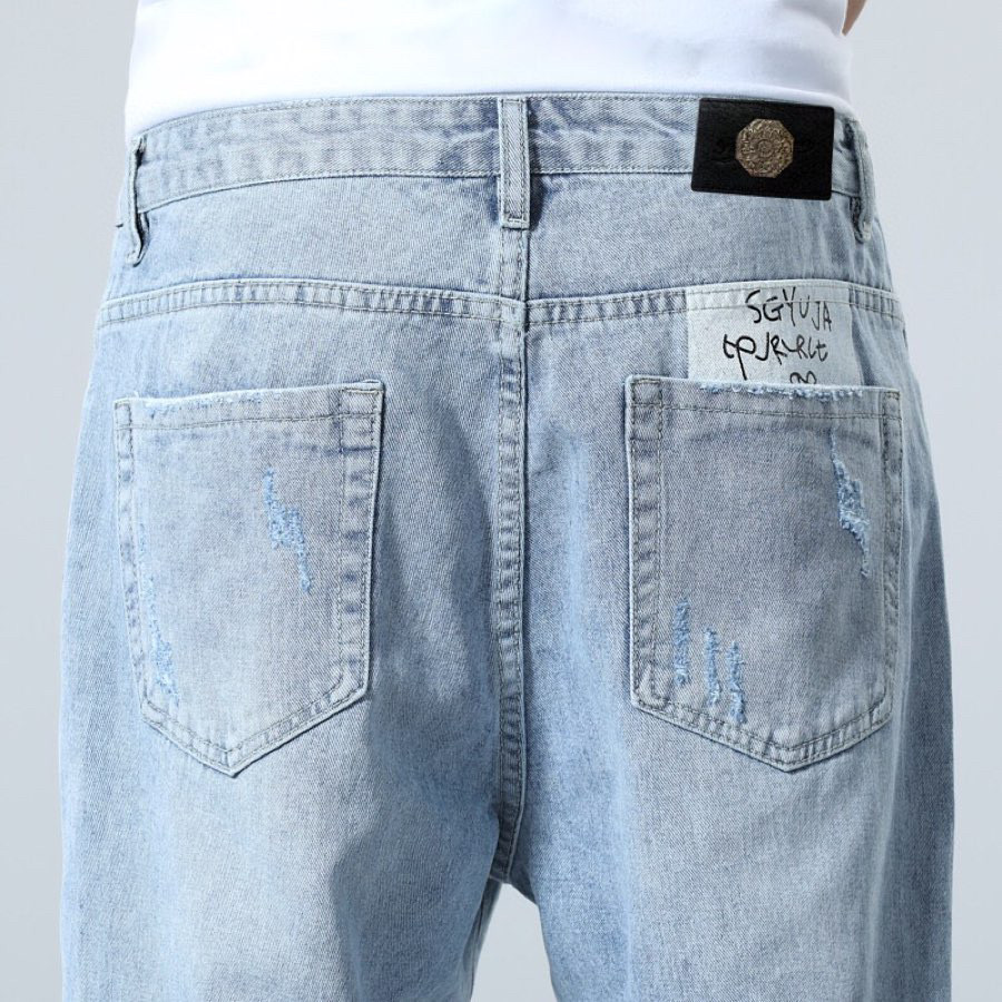 Philipp Plein #7844443-1 PP Jeans Shorts para hombres