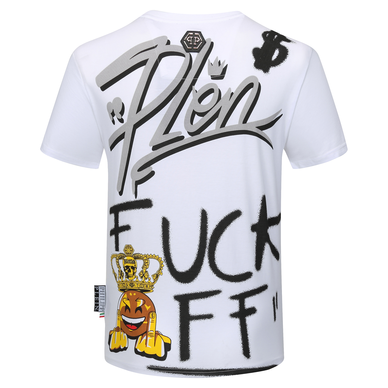 Philipp Plein #784720-1 PP Camisetas de manga corta para hombres para hombres