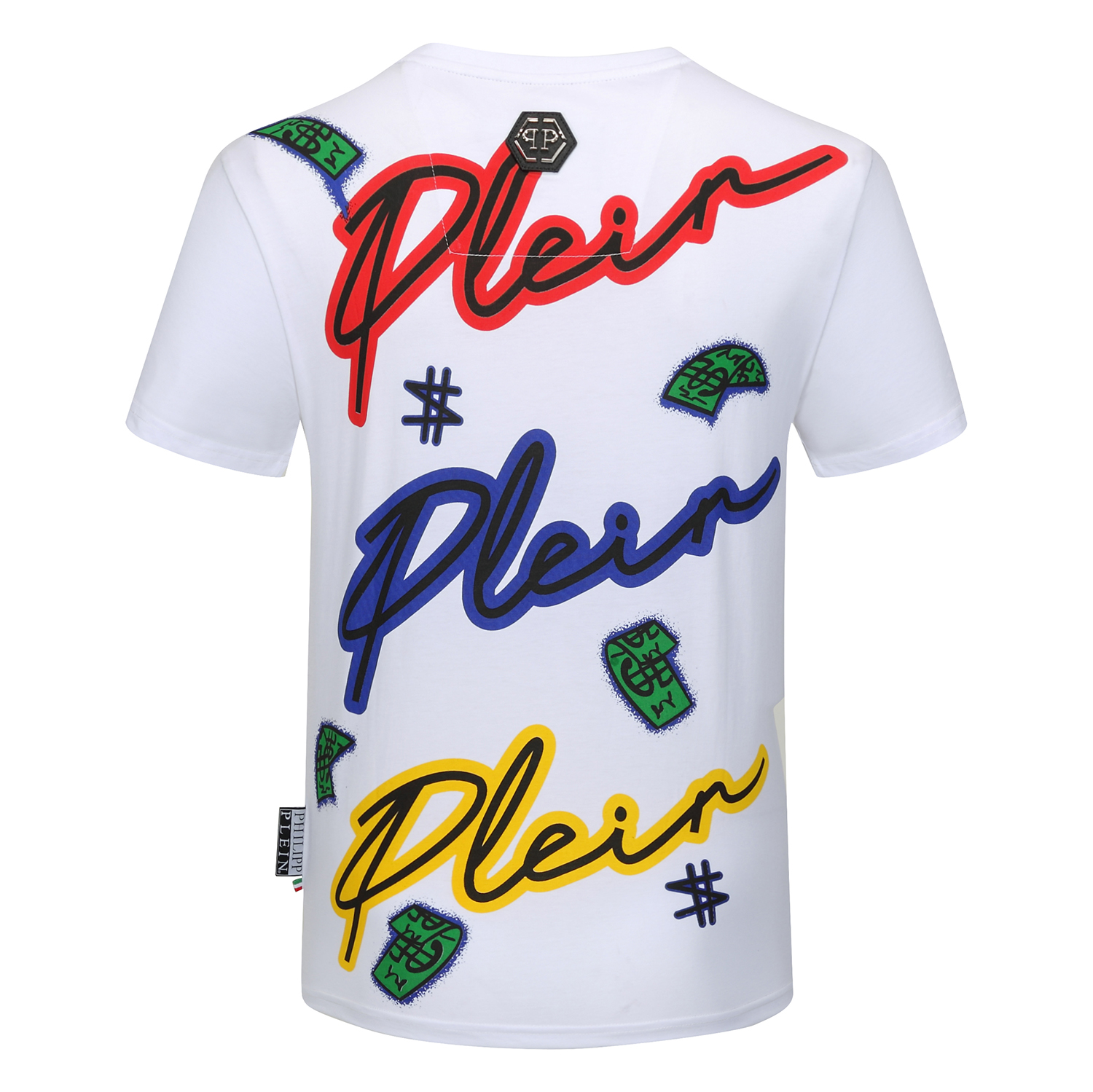 Philipp Plein #784727-1 PP Camisetas de manga de manga corta para hombres