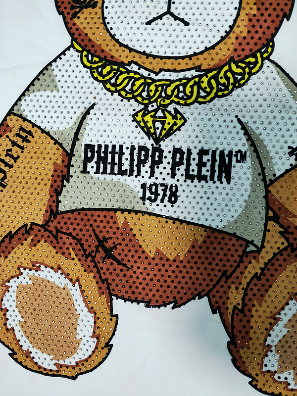 Philipp Plein #786187-1 PP Camisetas de manga de manga corta para hombres