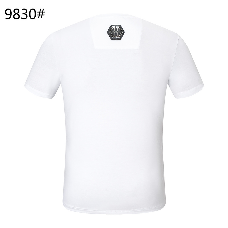 Philipp Plein #786195-1 PP Camisetas de manga de manga corta para hombres